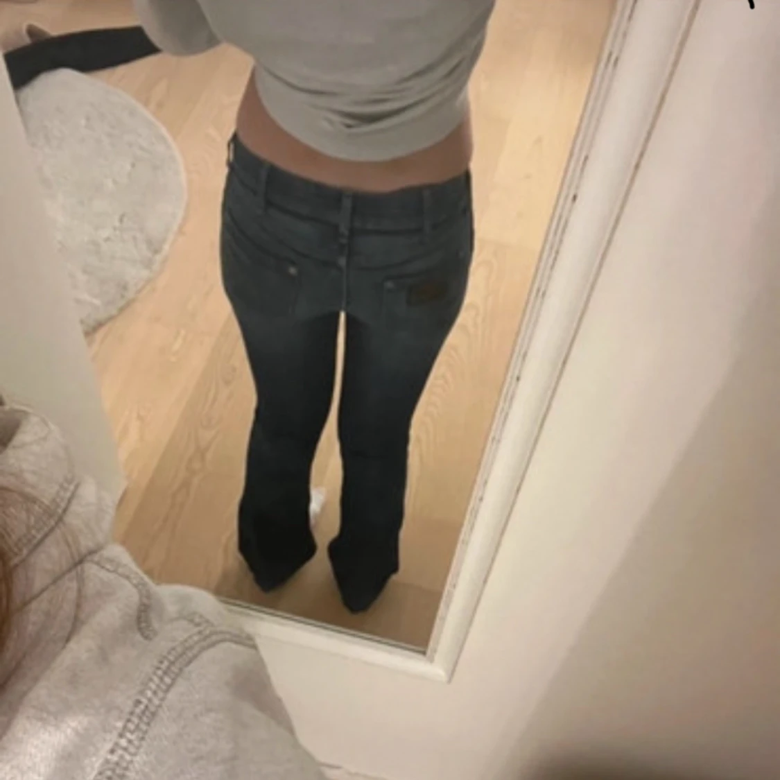 Lågmidjade bootcut jeans - 91