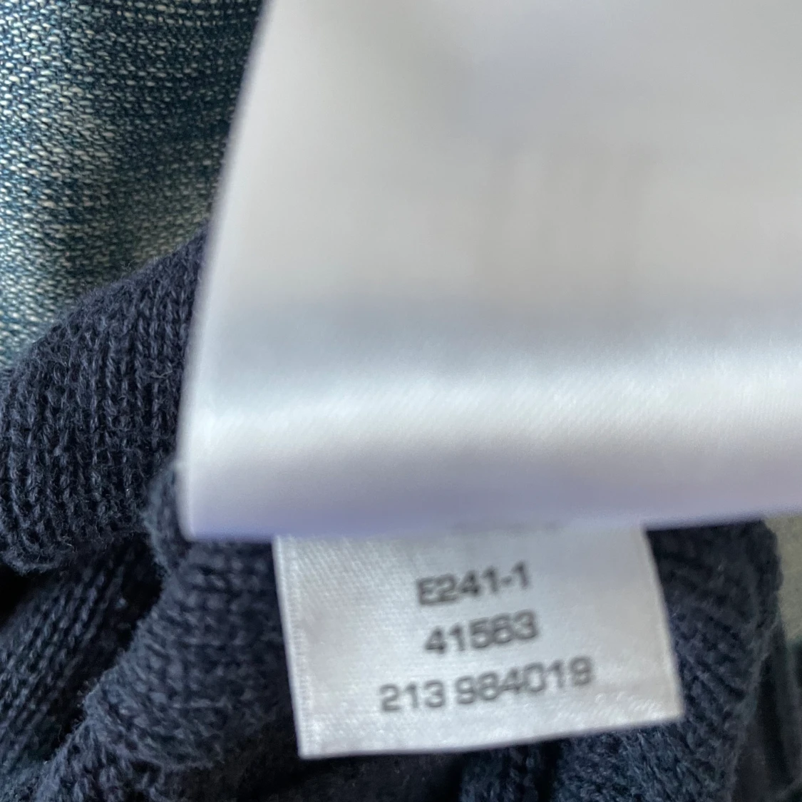 Gant marinblå stickad - 92