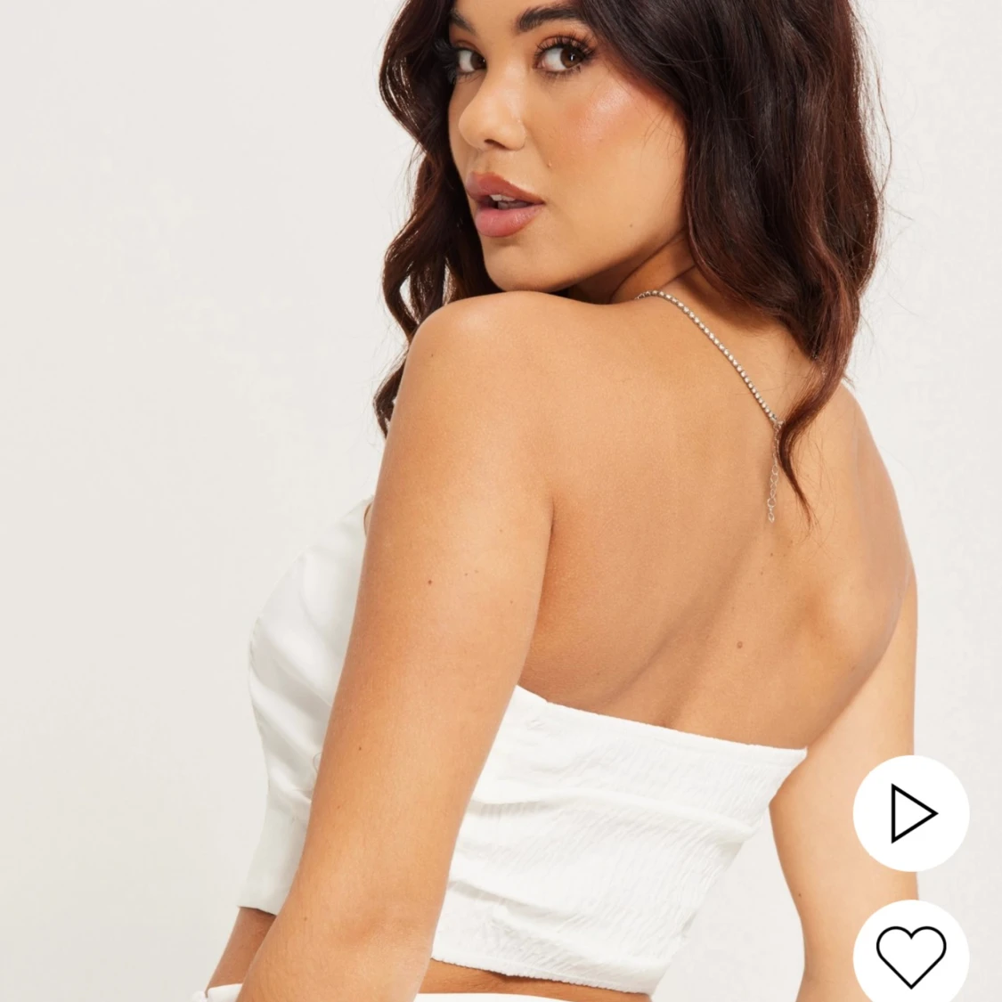 vit bandeu topp - 90