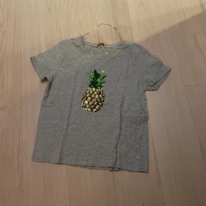 pernilla wahlgren t-shirt  - t shirt pernilla wahlgren grå med ananas. i mycket fint skick.