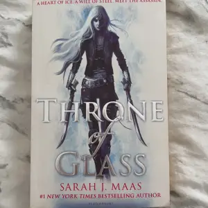 Första boken i Throne of glass serien. Säljer då den inte passa mig i smaken,  Är lite solblekt men annars har den inga andra defekter.