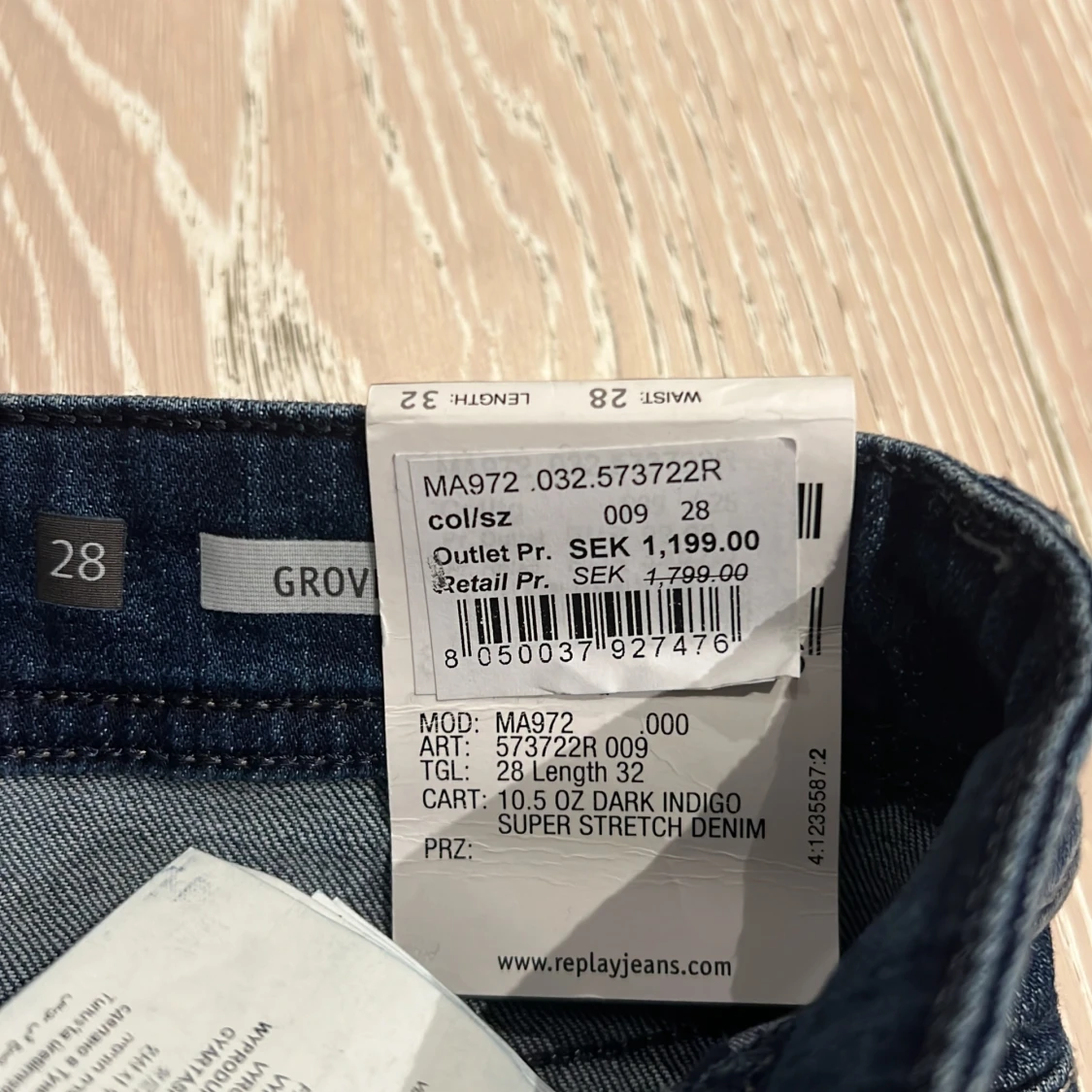 Replay jeans modell : GROVER - 92