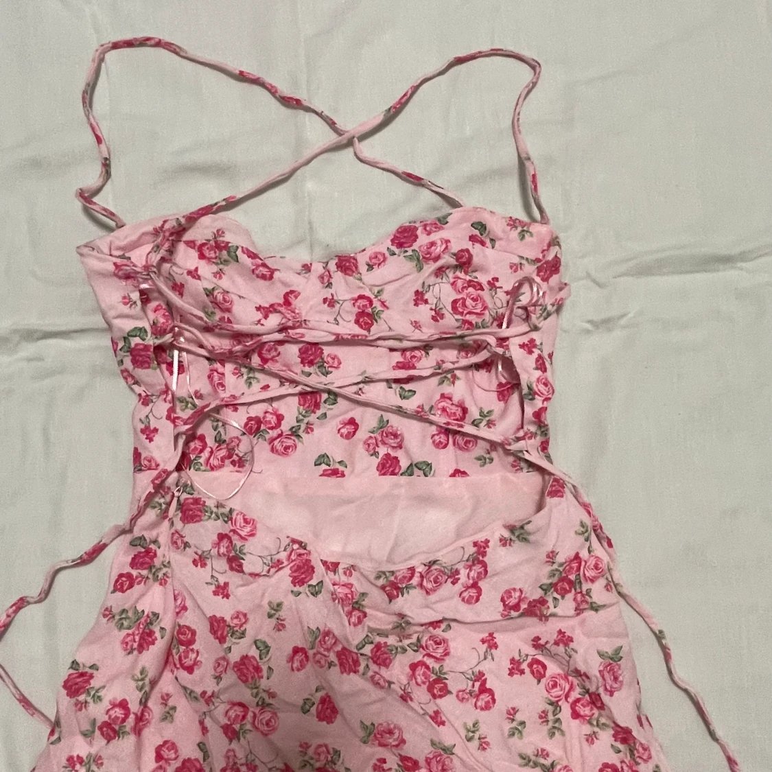 Blommig klänning  - 92