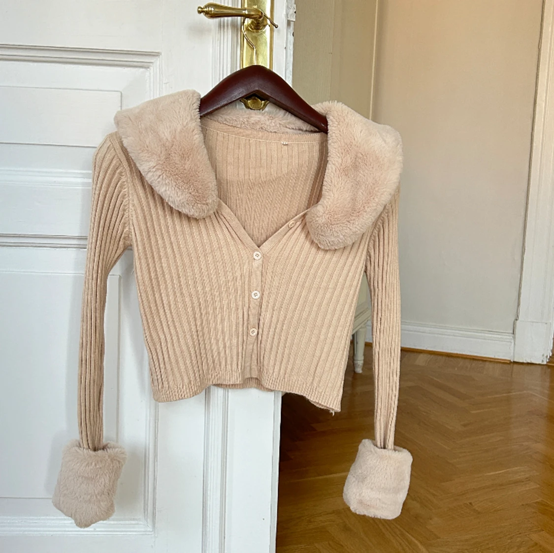 Långärmad tröja coquette