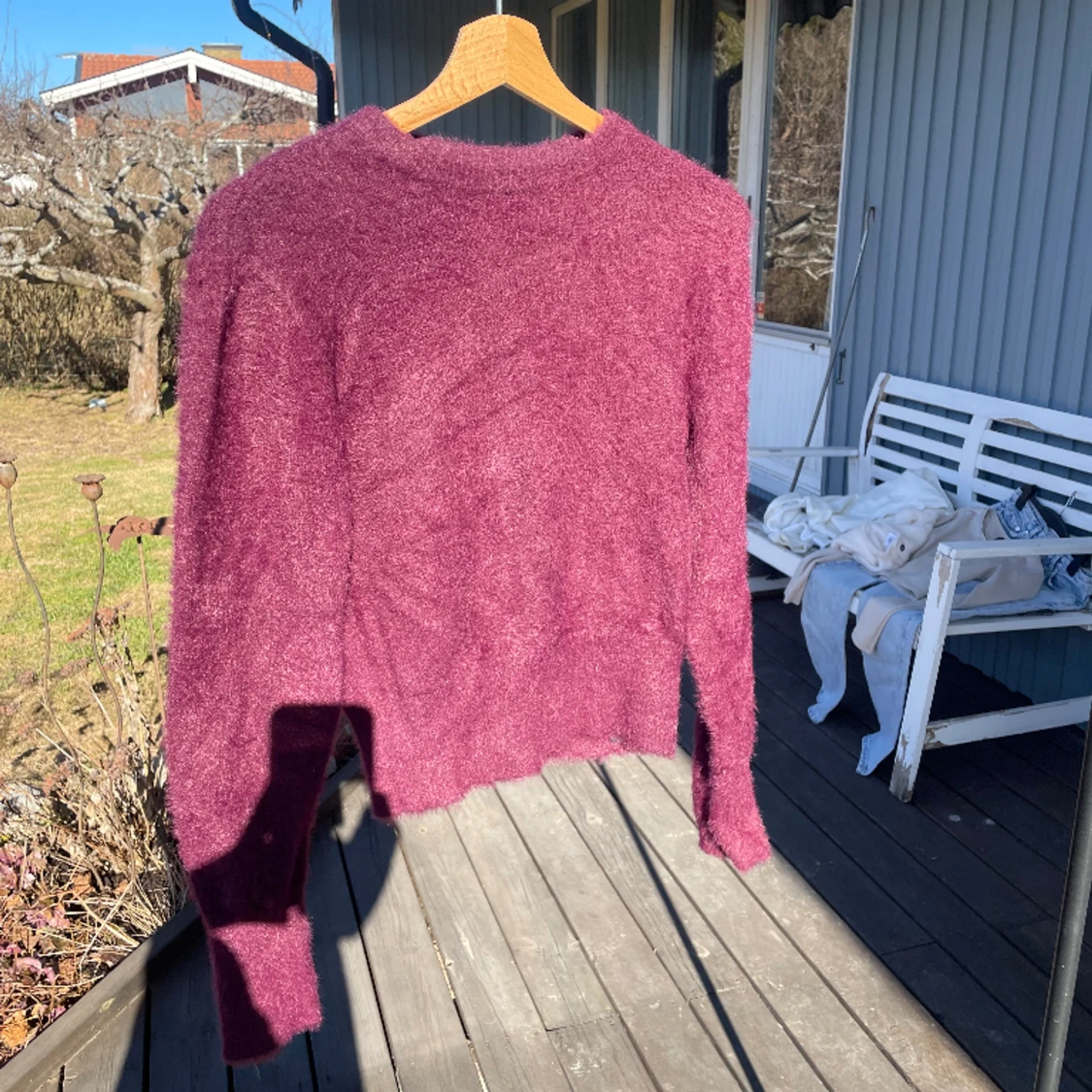 Lila tröja från zara  - 90