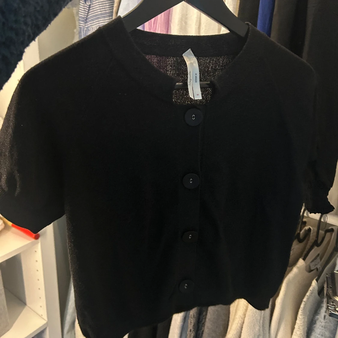 Stickad t-shirt - 90