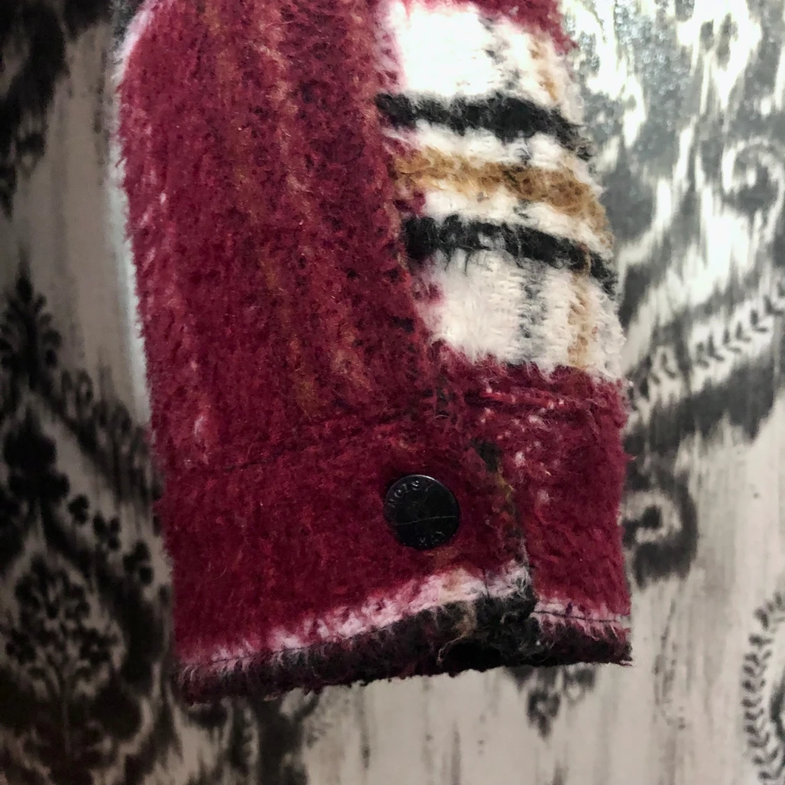 Ritig jacka i filtigt material - 92