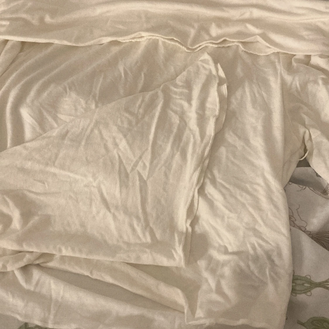 Vit offsholder tröja - 90