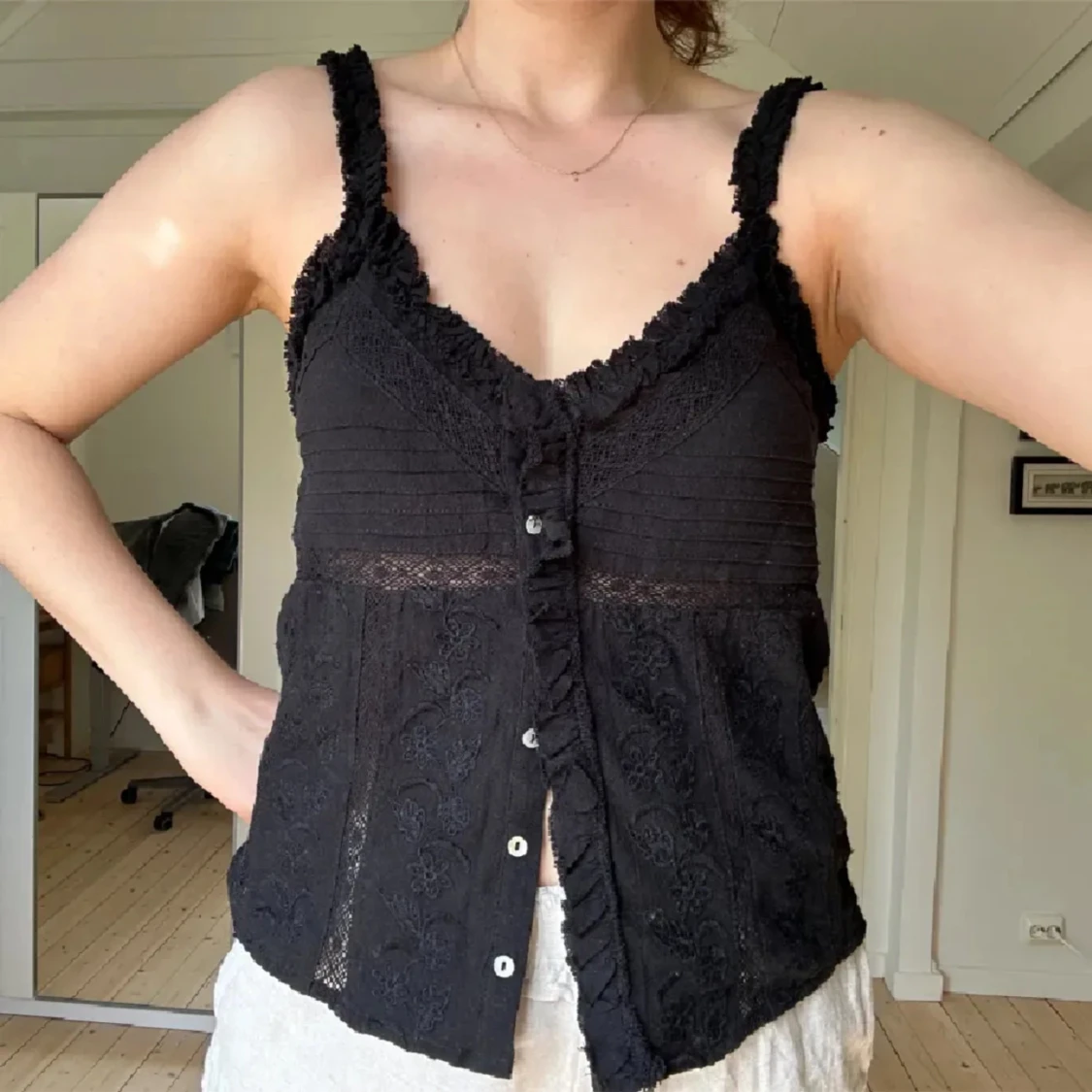 Svart zara linne ”prislapp på” - 90