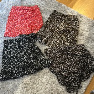 4st kjolar  - 4 kjolar från Shein i storlek xs, skriv för bild hur dom ser ut på🫶🏻