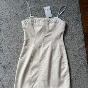 Brand new tags beige denim dress  Original price 399kr 