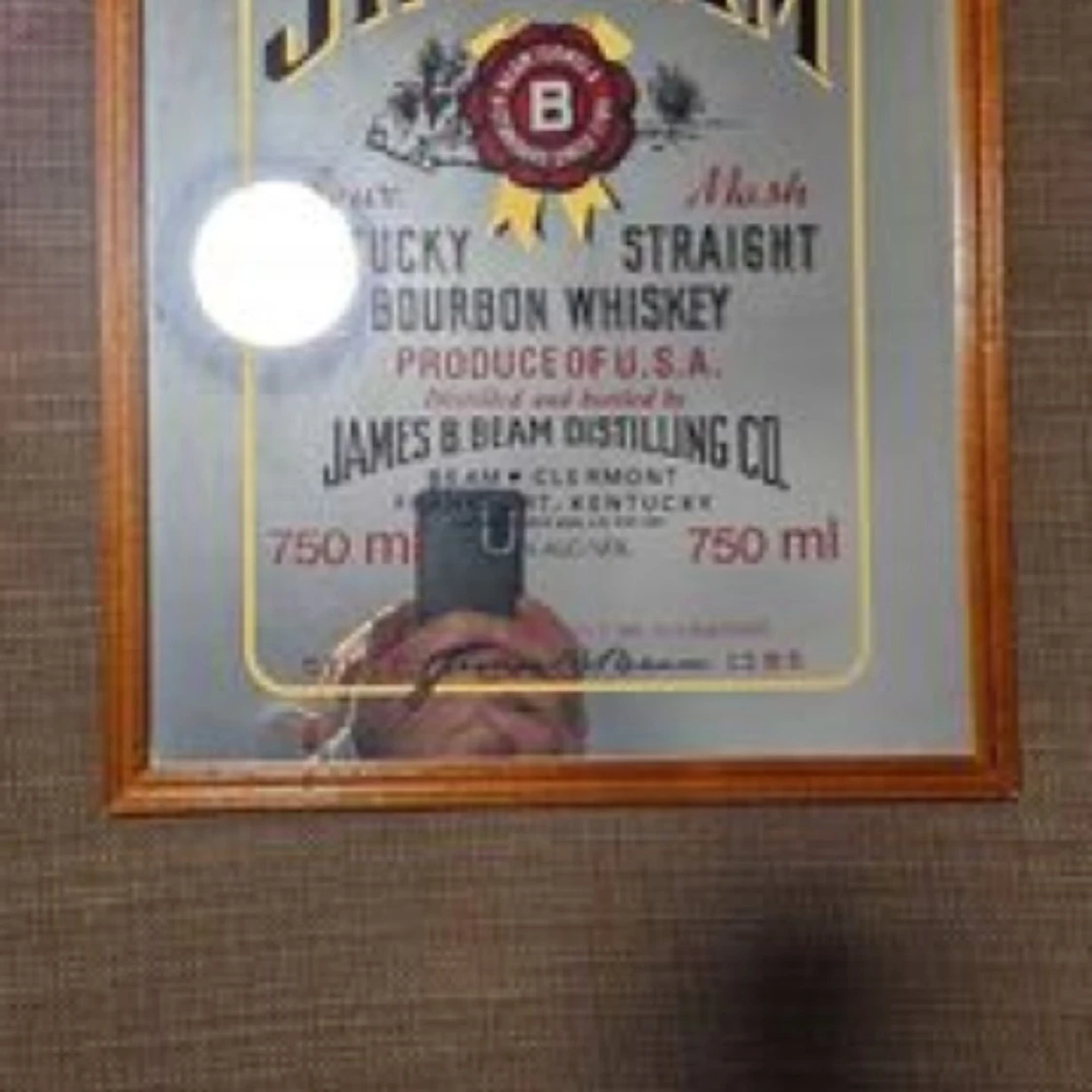 Vintage Whiskey spegeltavlor