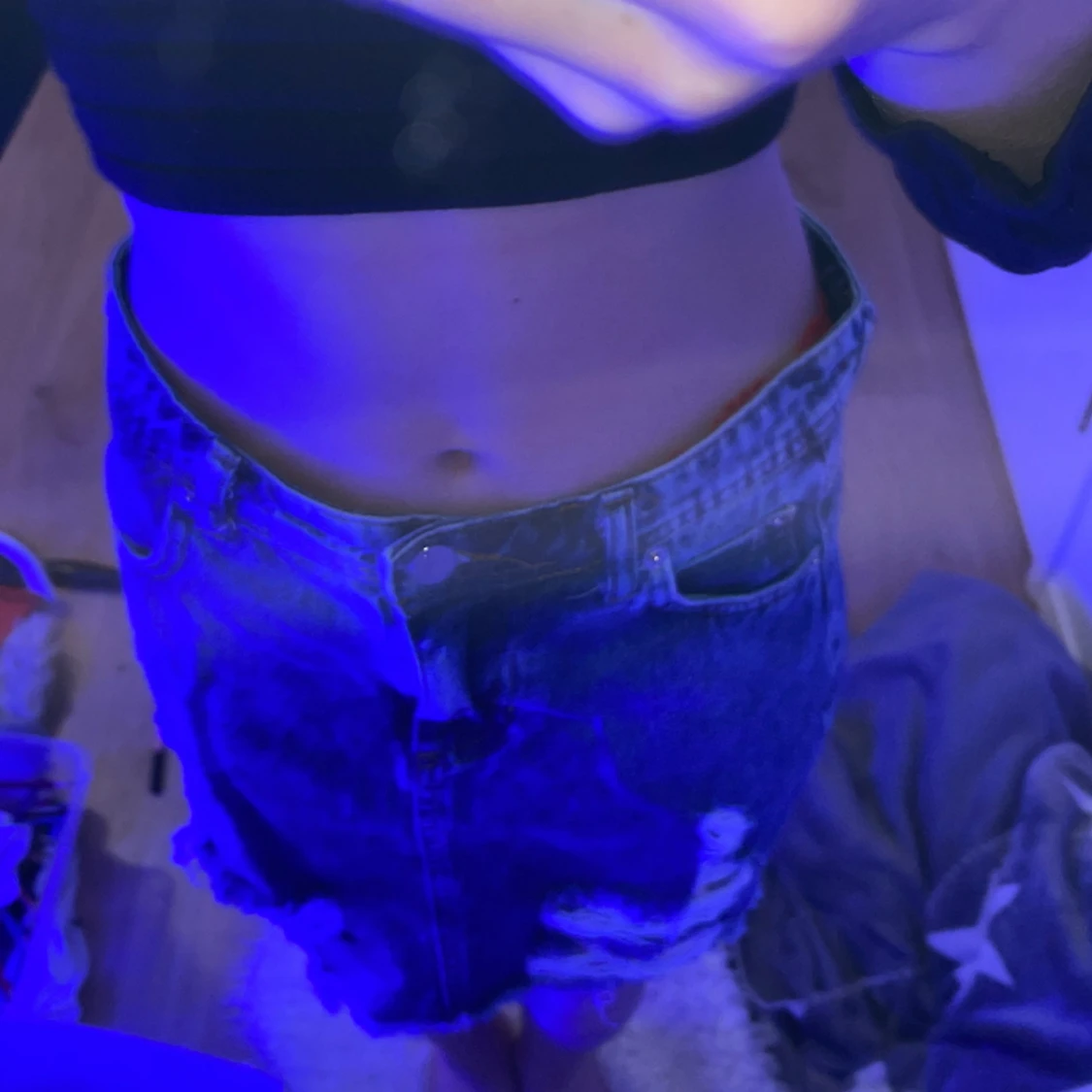 Jeans kjol 50-70kr - 91