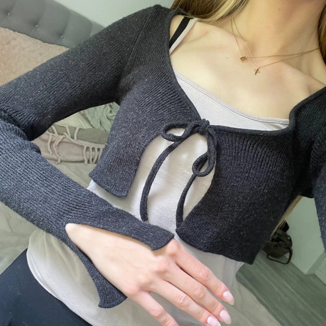 Svart kofta🪷 - 90