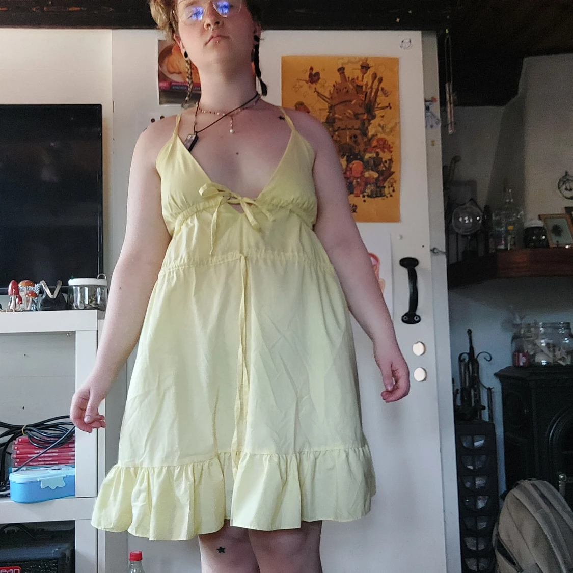 Gul sommarklänning  - 91