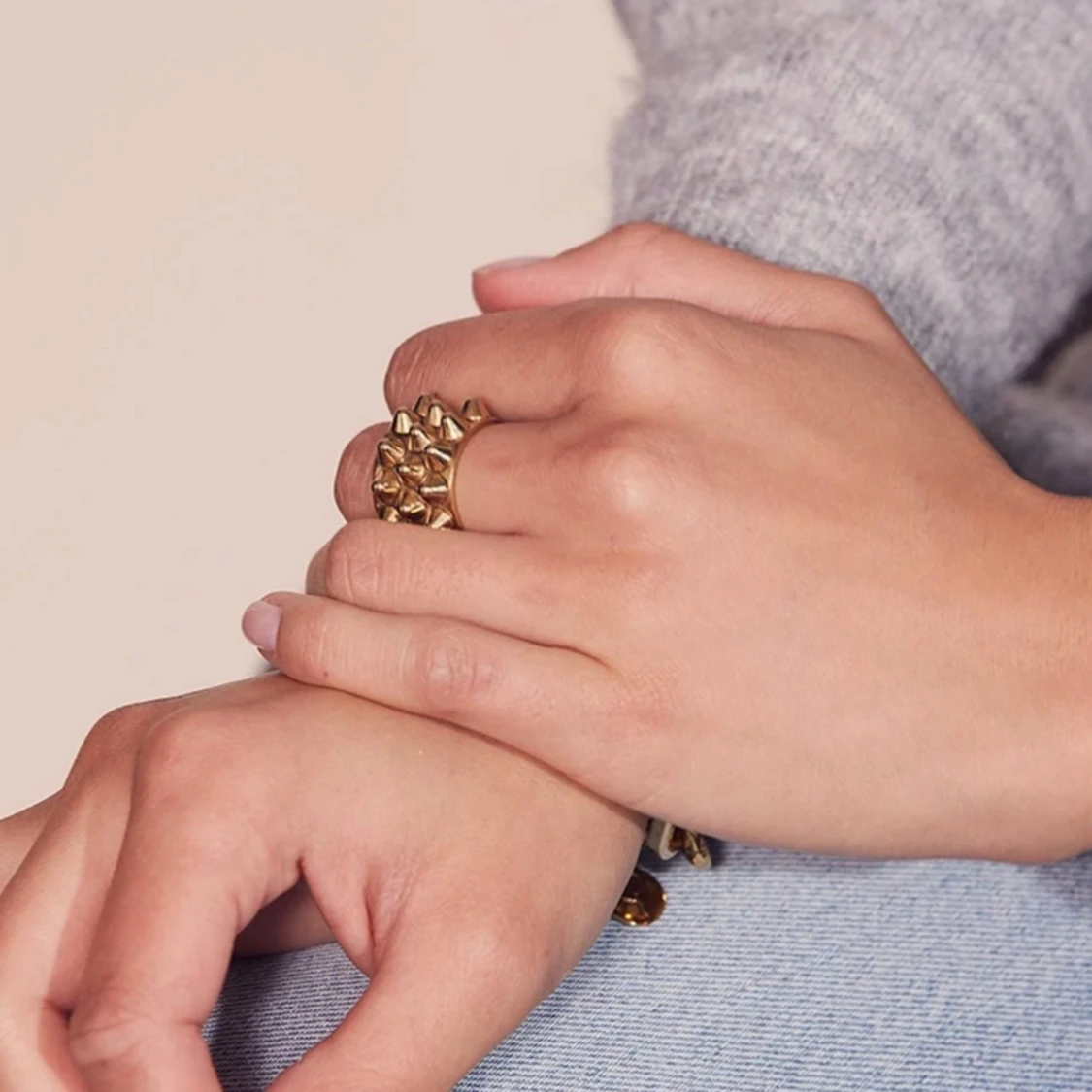 Edblad ring - guld - 90