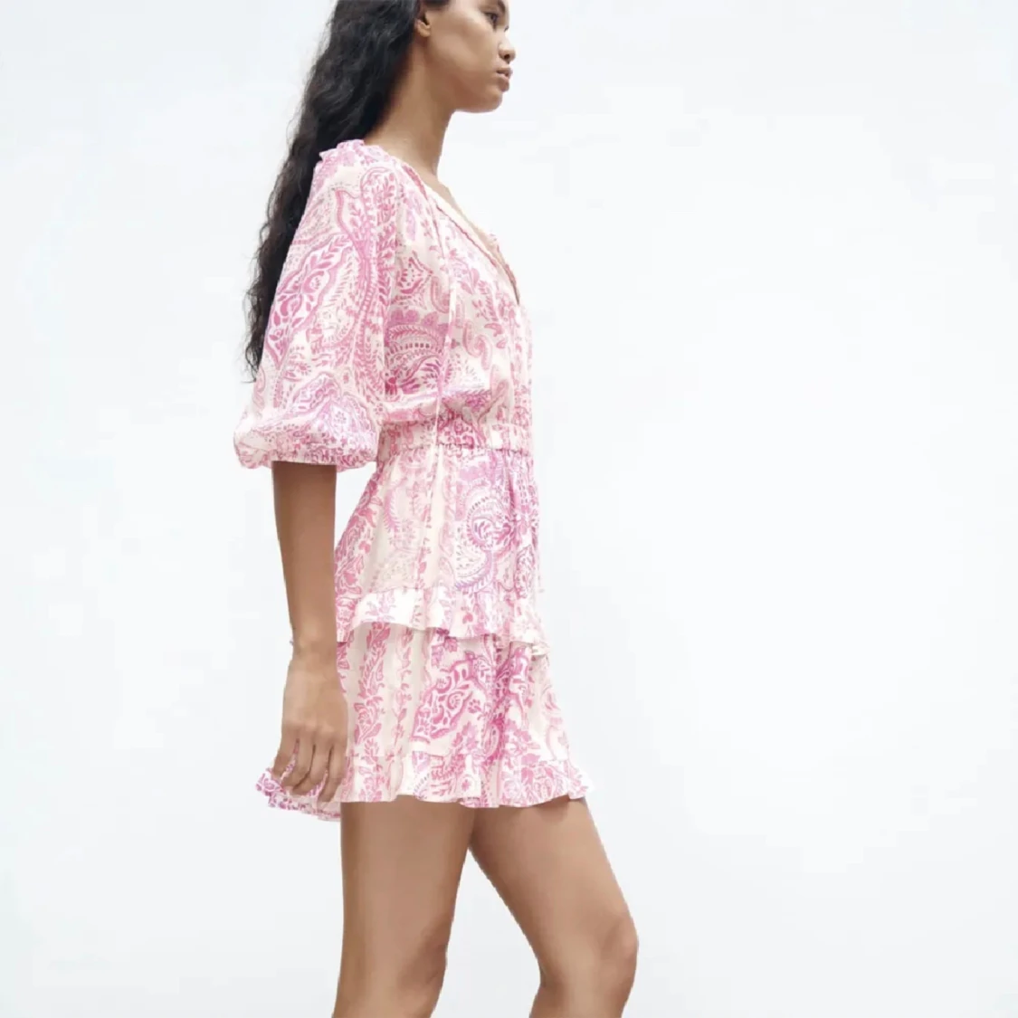 Rosa zara klänning - 90