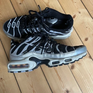 Nike sneakers  - Så coola! Lite slitna i ena hälen men man känner inte av det tycker jag!