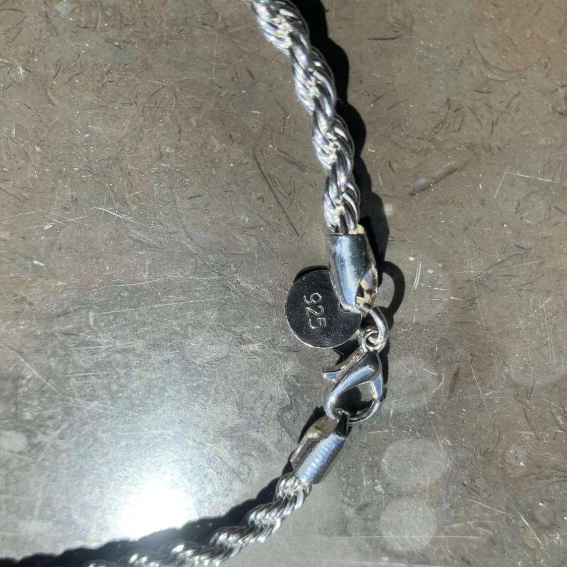 Silver halsband  - 91