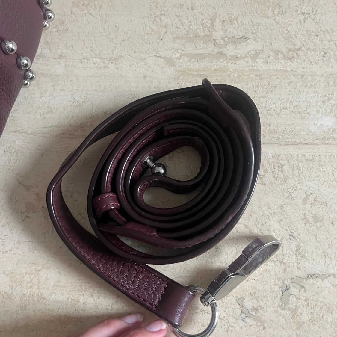 Alexander wang Rocco mini väska vinröd - 92