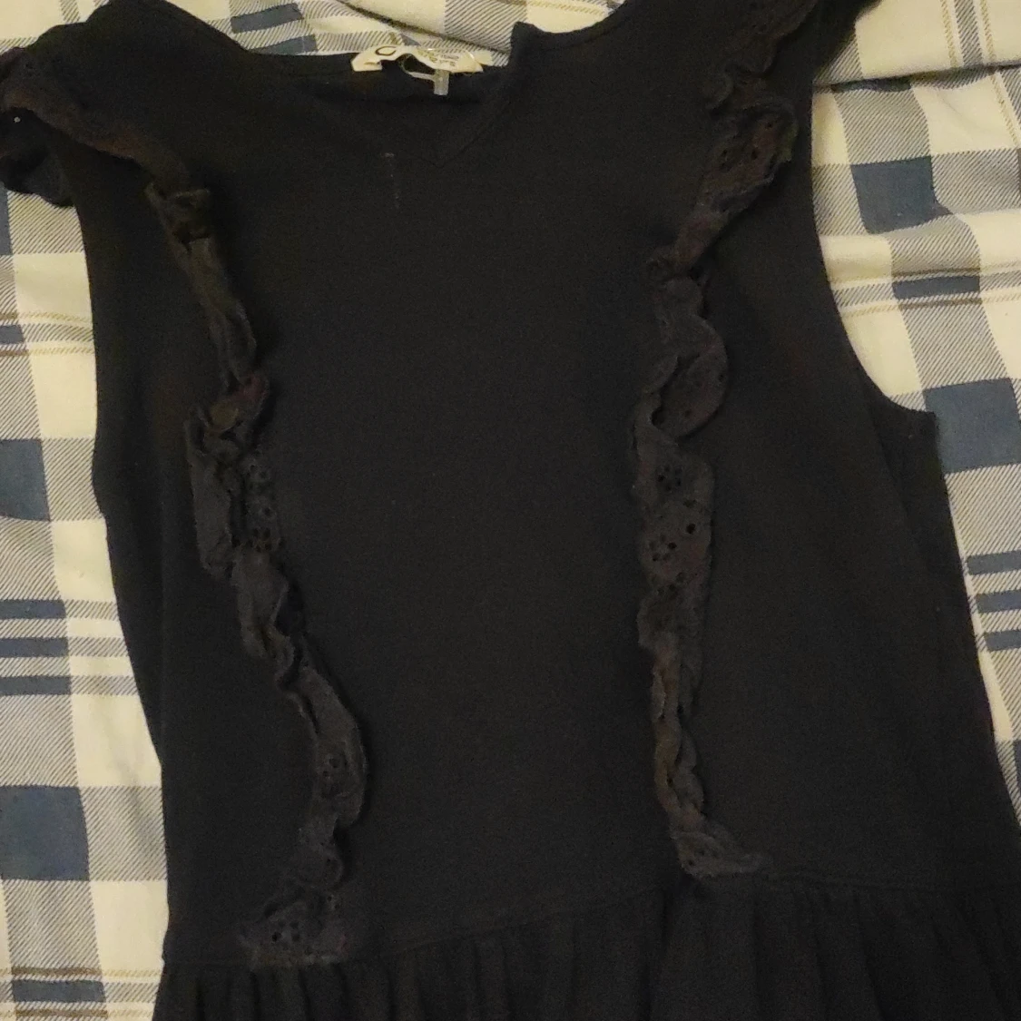 Mörkblå klänning  - 90