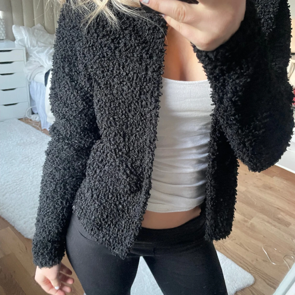 Svart kofta - 91