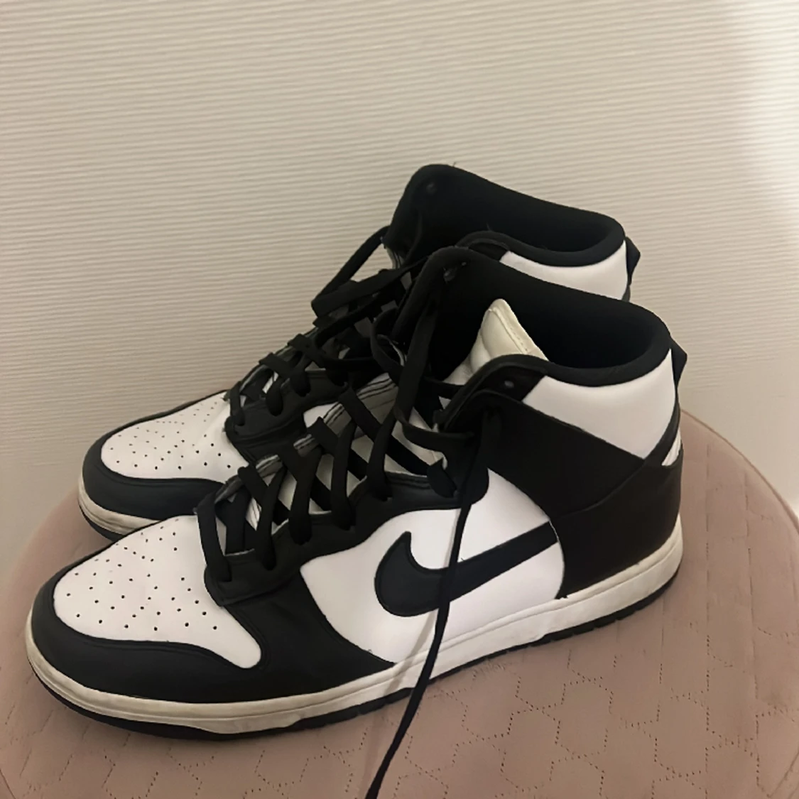 Nike dunk high black/white - 90