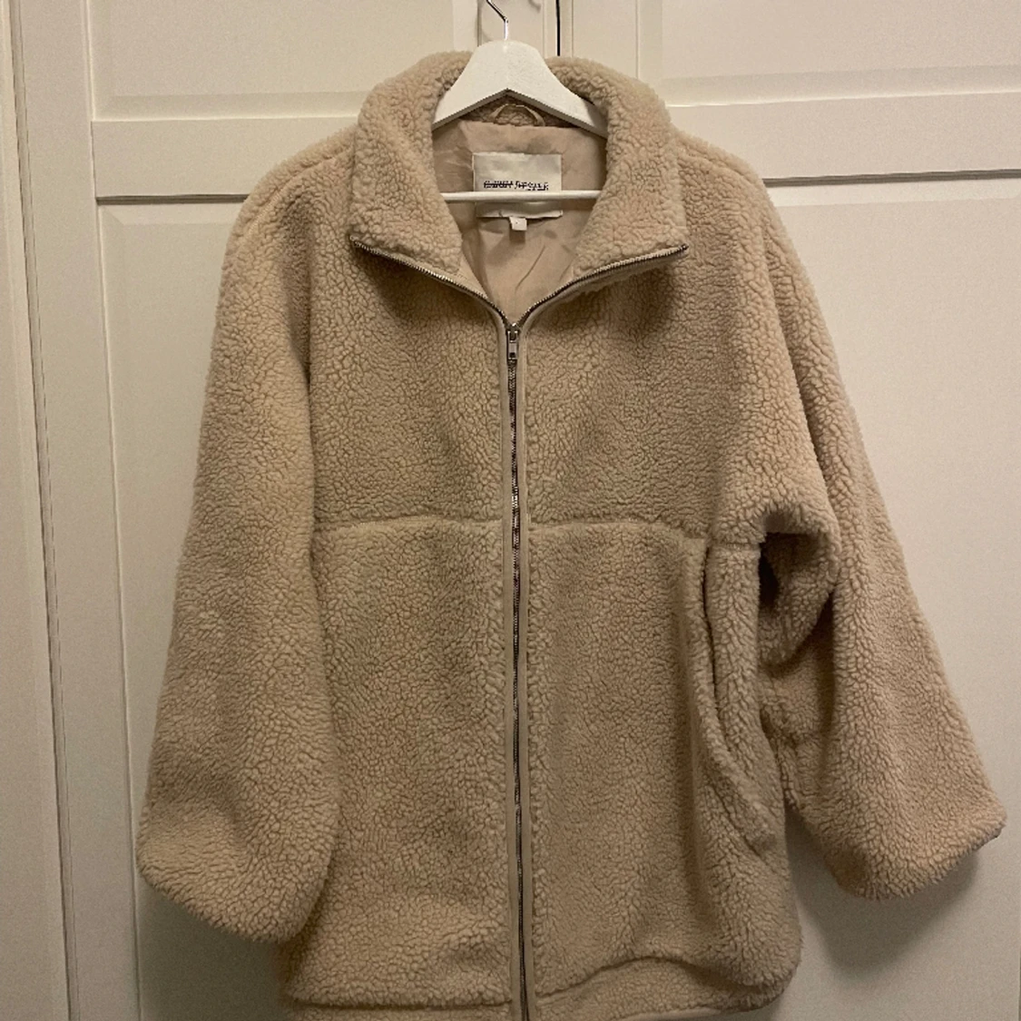 Oversized Teddy jacka