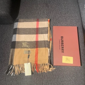 Burburry scarf/halsduk - Burburry scarf/halsduk, helt ny 10/10. Skriv för mer info, pris kan diskuteras vid snabb affär😊🤙🏽