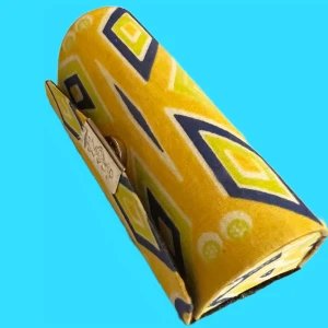 Läppstiftsfodral (Indonesien) - Läppstiftsfordral med batikmotiv från Indonesien