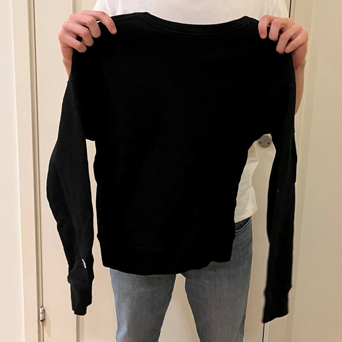 Svart Champion sweatshirt  - 90