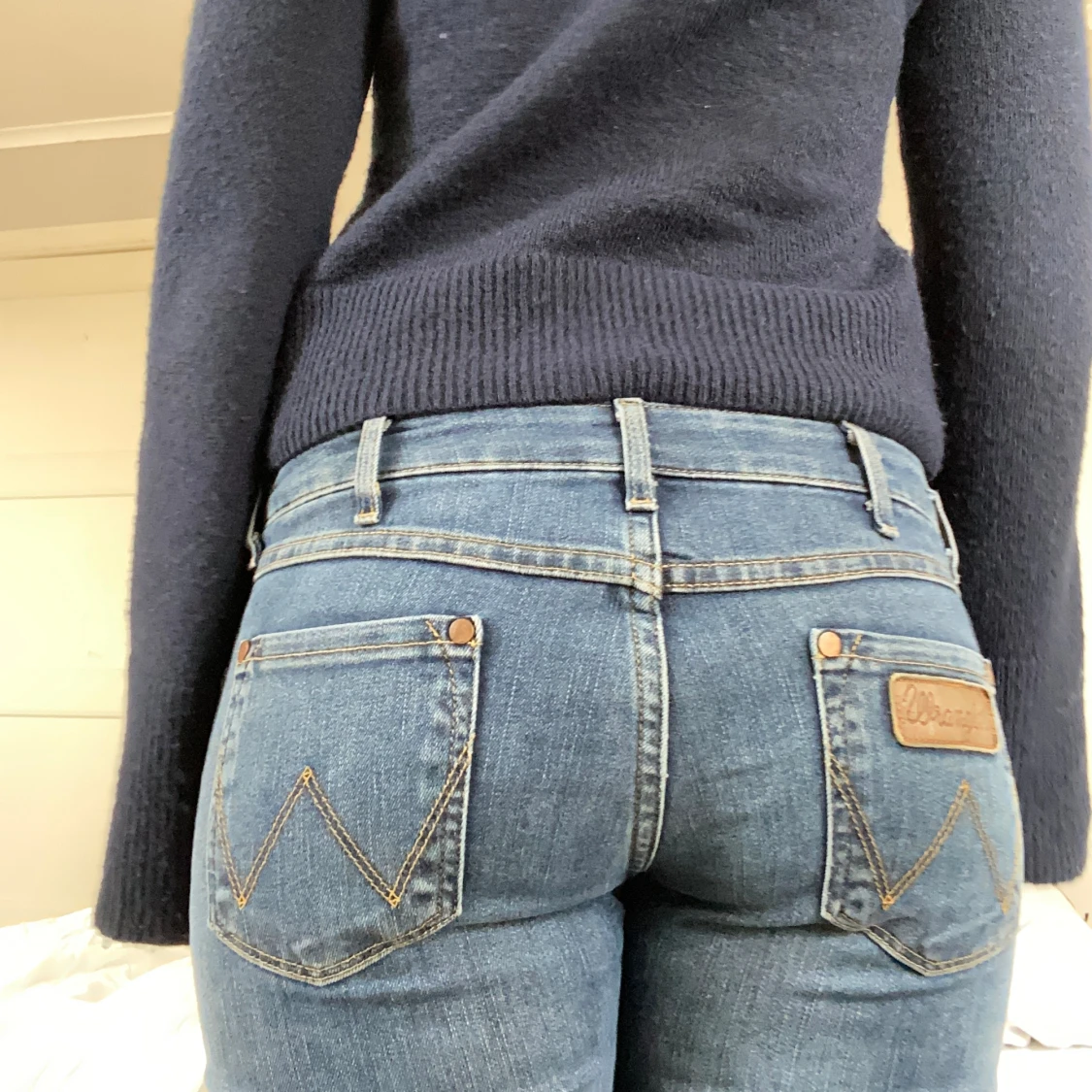 Lågmidjade jeans
