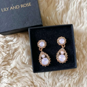 Lily & Rose Sofia Örhängen Roséguld - Endast använda en gång. Ni får armbandet (inte från Lily & rose) på köpet