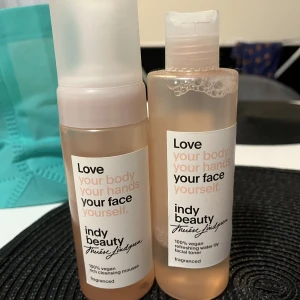 Indy beauty toner och cleansing mousse - Therese lindgrens tonwr och cleansing mousse