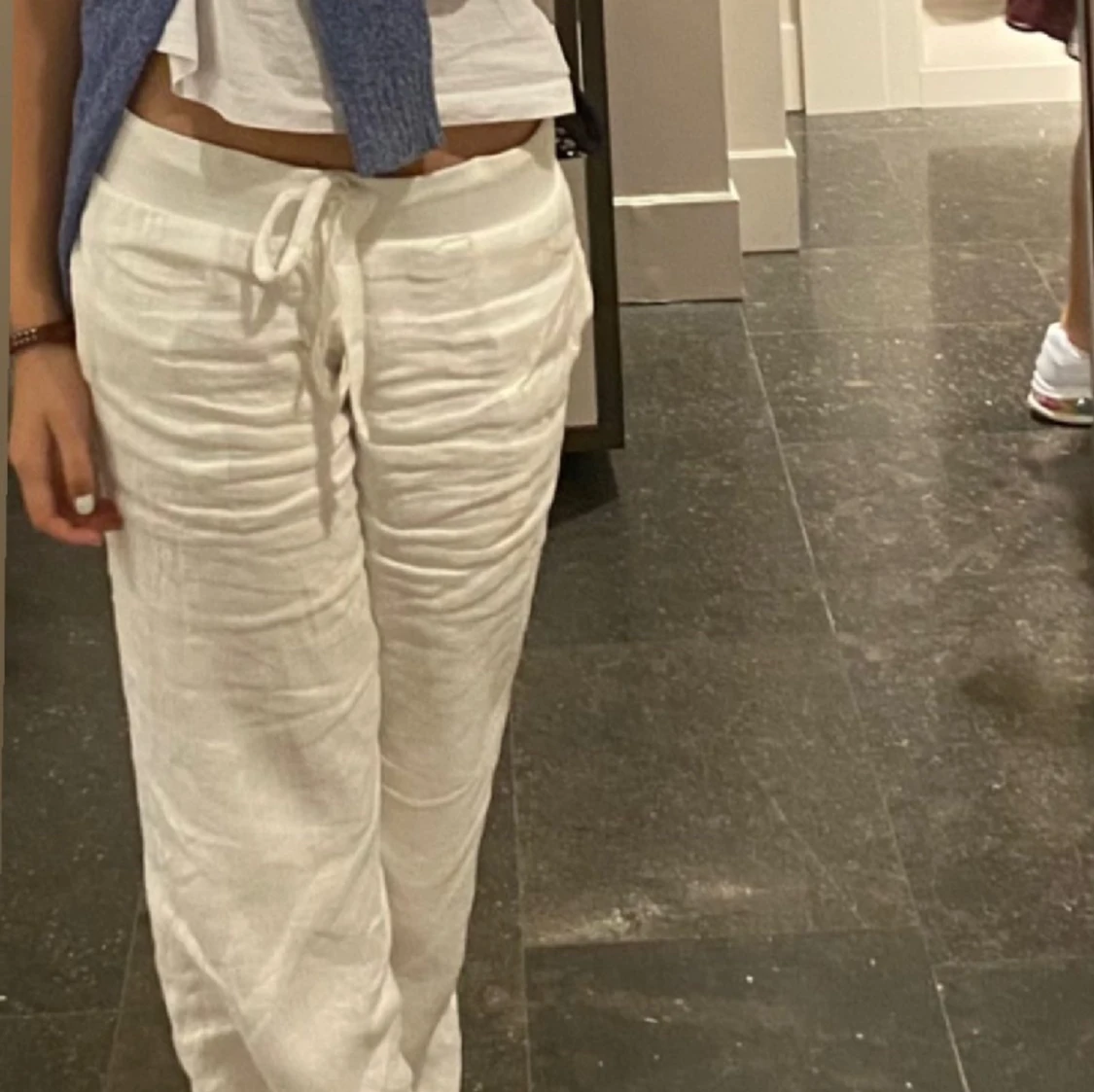 Linnebyxor alobha - 90