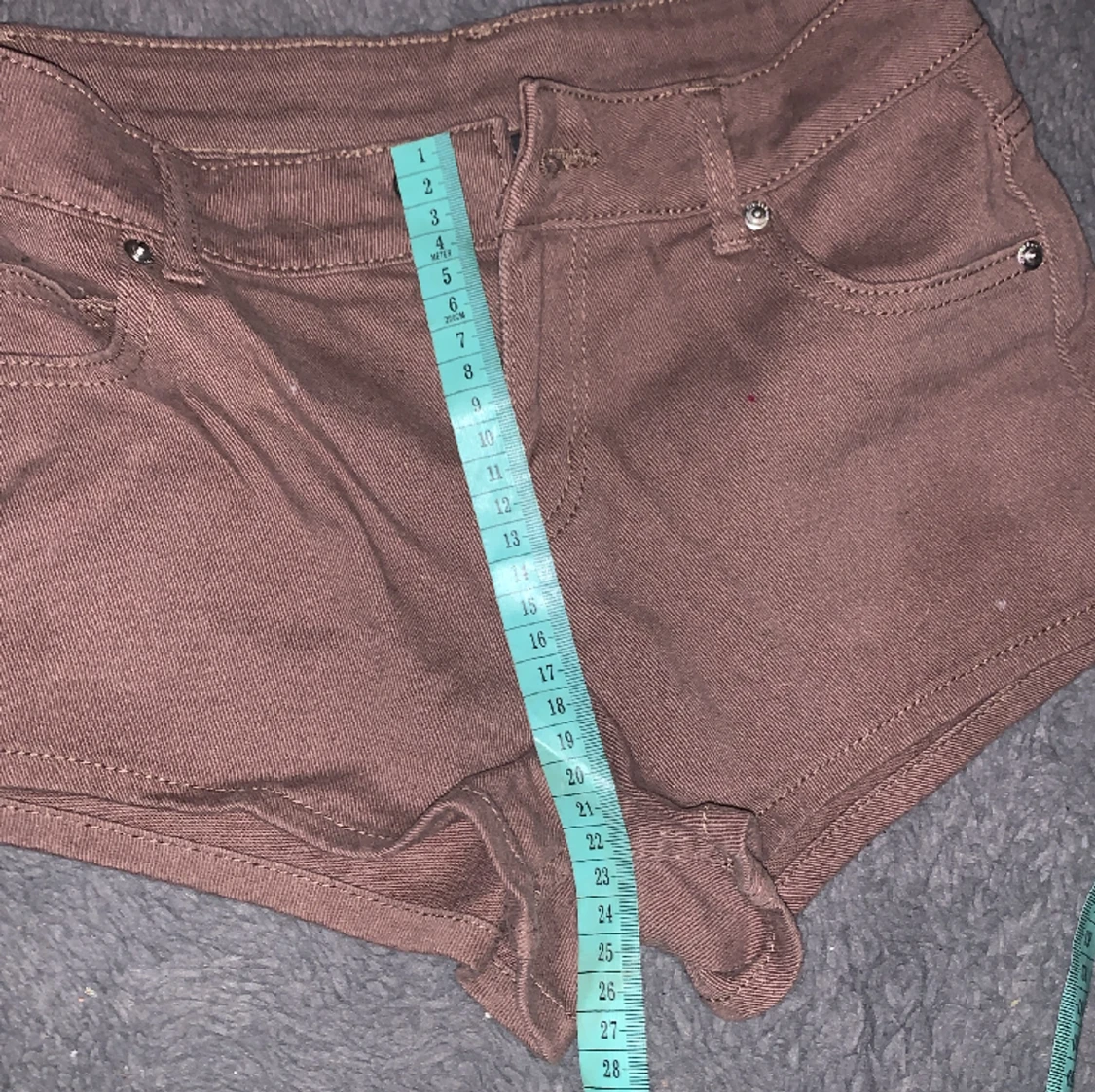 Bruna low waist jeansshorts - 90