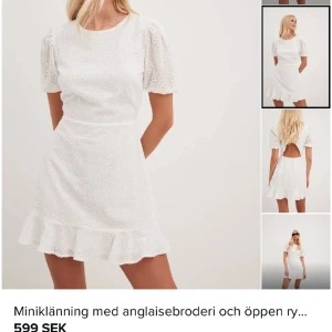 Klänning - Säljer denna populära klänning ifrån Na-kd som är slutsåld i nästan alla storlekar. Klänning är ny med prislappen kvar. Nypris är 599kr, säljer för 250kr. Skriv privat för fler bilder.