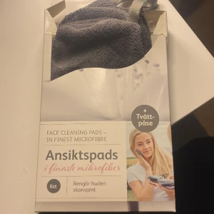 Återvinning bomullsrondeller - Återanvändningsbara bomullsrondeller som aldrig är använda. 6 st och tvättpåsar medföljer 