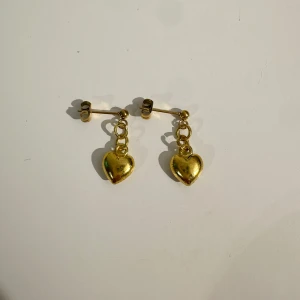 Örhängen  - Jättefina handtillverkade örhängen🤍Aldrig använda, nickelfria, guldpläterade. Skriv vid frågor🤍