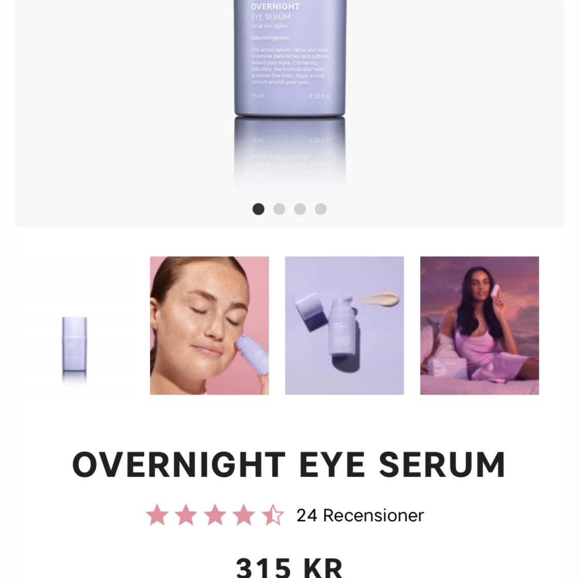 Caia overnight eye serum - 90