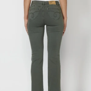 Gröna bootcut byxor  - Nytt skick utan prislapp 💕 Mid rise  Märket är Koroshi men köpta på Zalando   