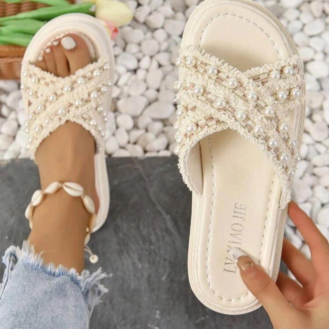 Sommar tofflor 37 - 90