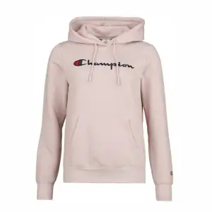 Sann i storleken. Jätte fin rosa champion hoodie. Knappt använd🫶🏼. Nypris ligger på 499kr💕