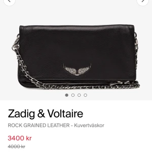Zadig voltaire väska  - Bra skick använd 4 gånger äkta köpt på nk pris kan diskuteras. Kan även skicka fler bilder om det behövs 