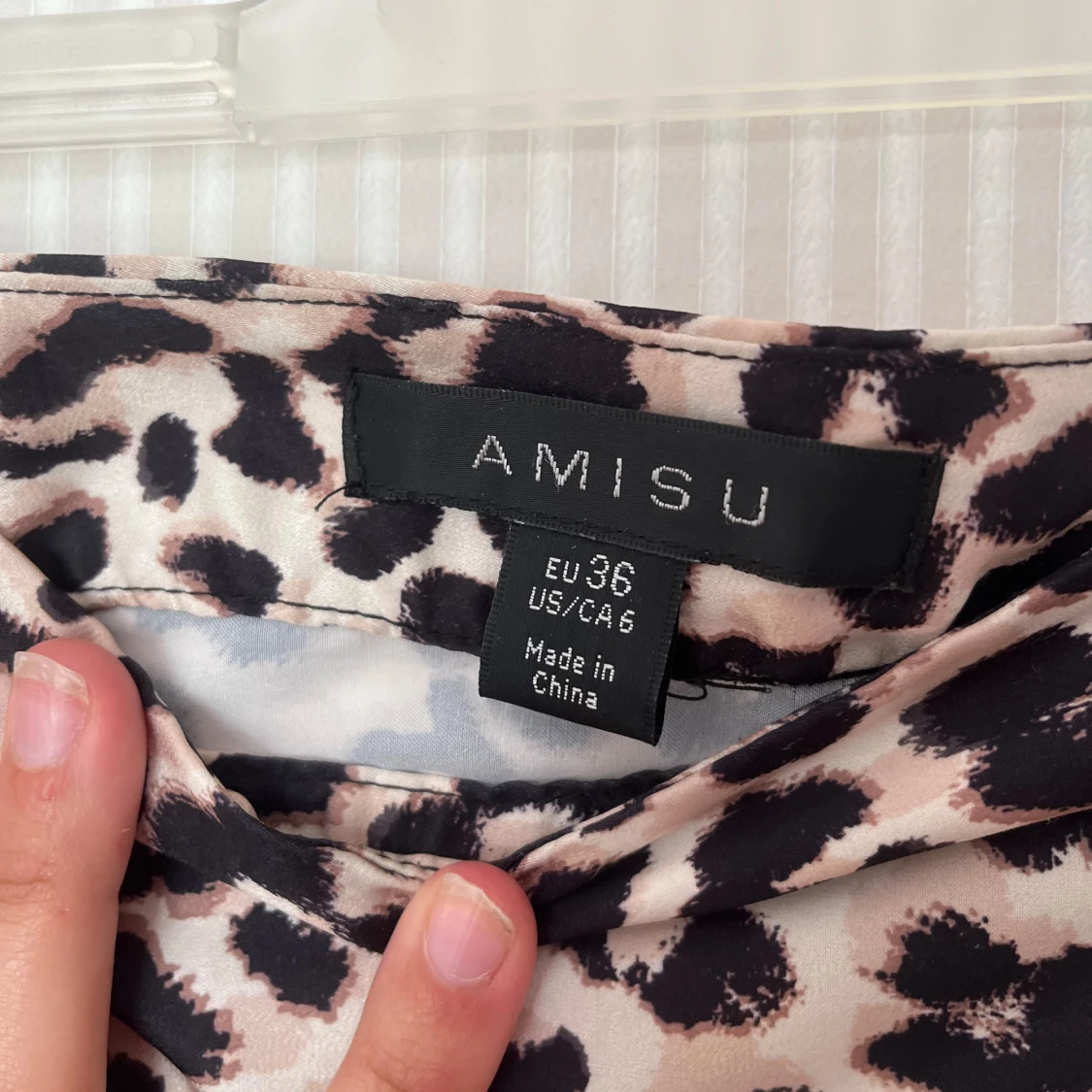 Leopardmönstrad kjol - 90