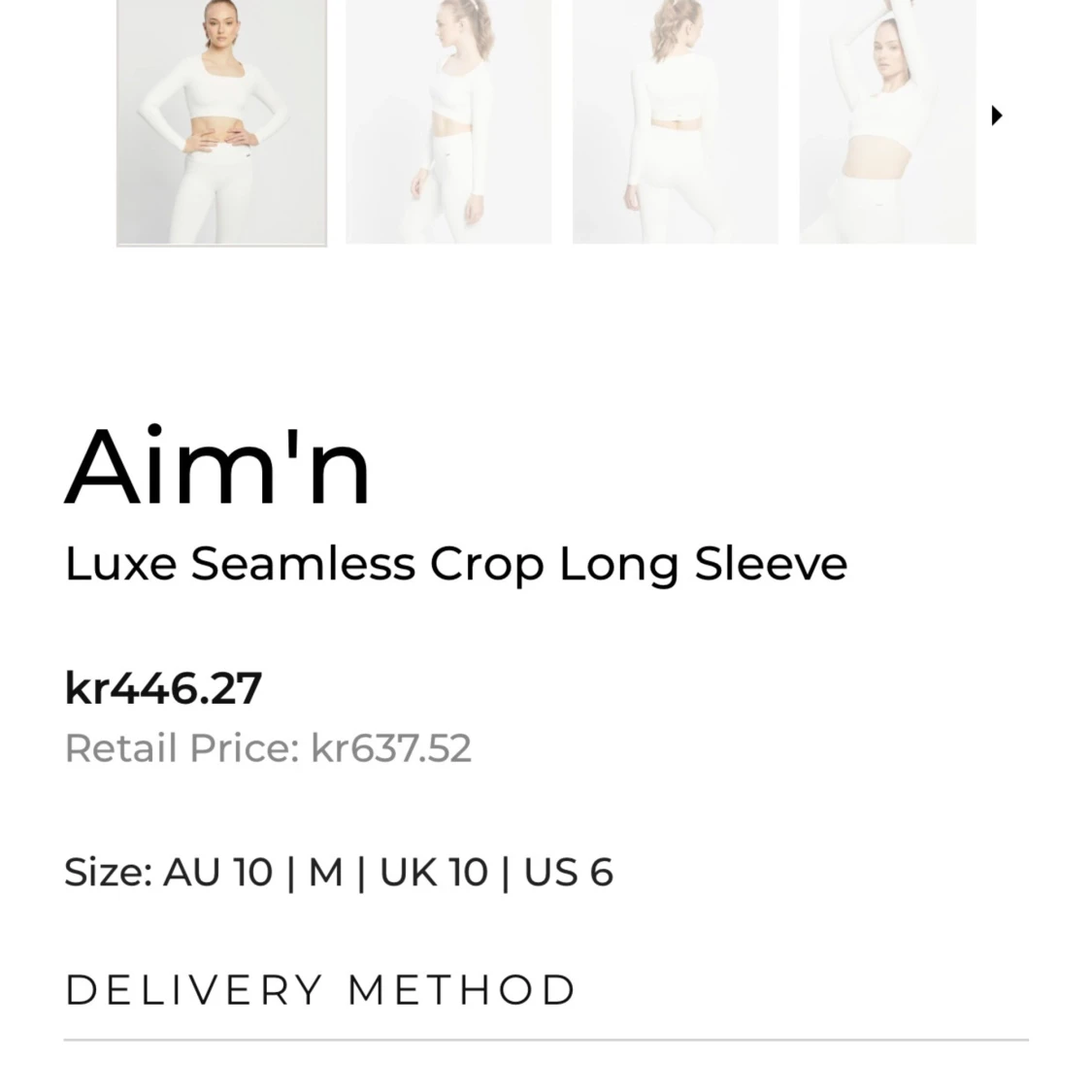 Aim’n tränings topp stl L NY! - 93