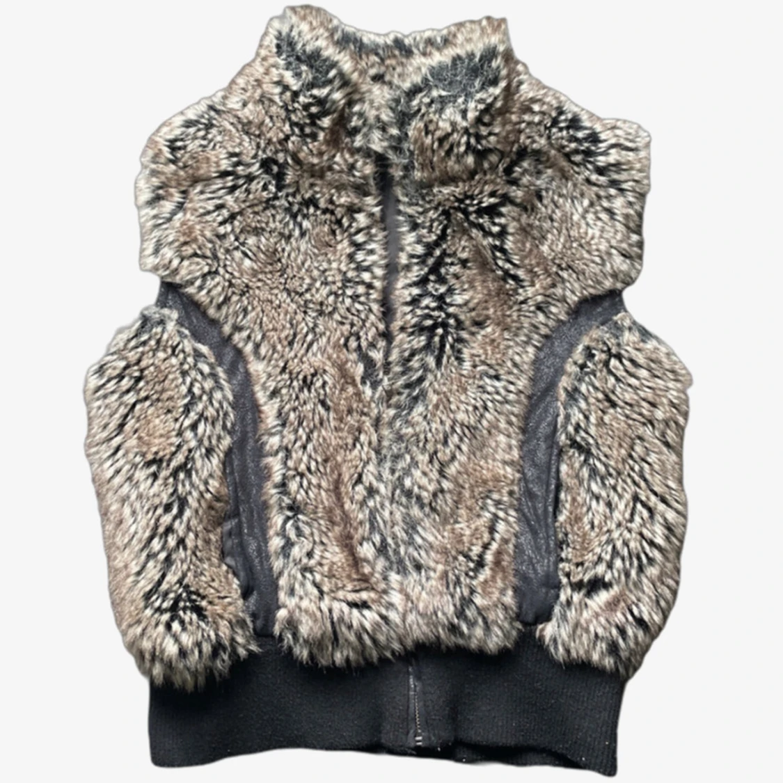 Fluffig väst