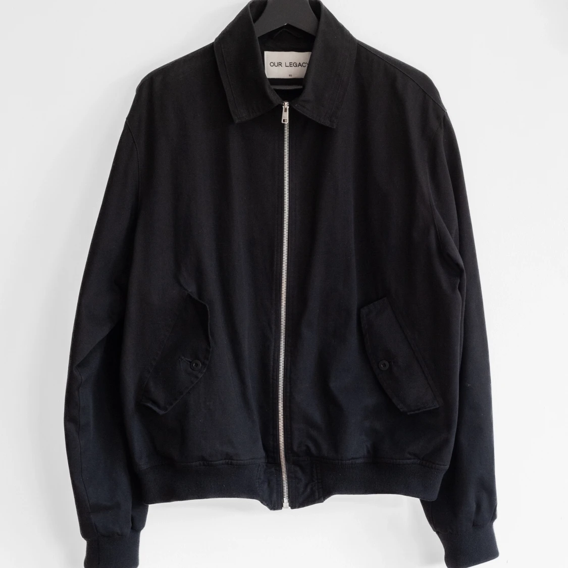 Our Legacy Harrington Jacket Black Work Twill