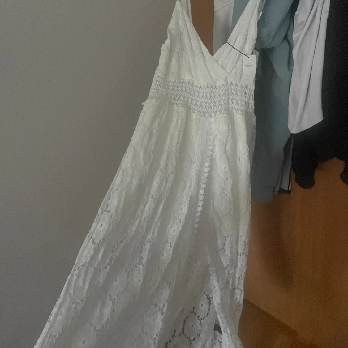 Vit klänning  - 90