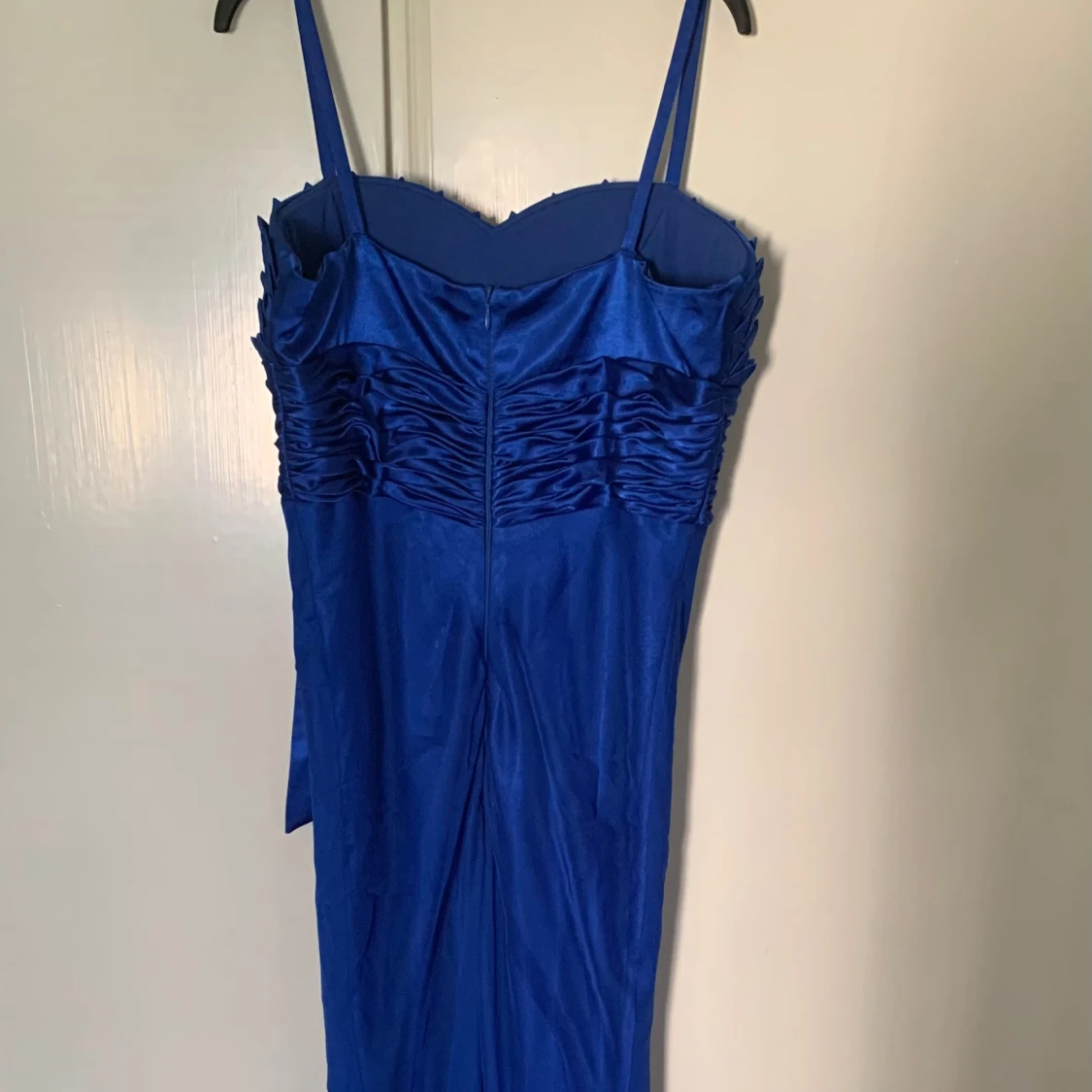 Blå långklänning  - 90